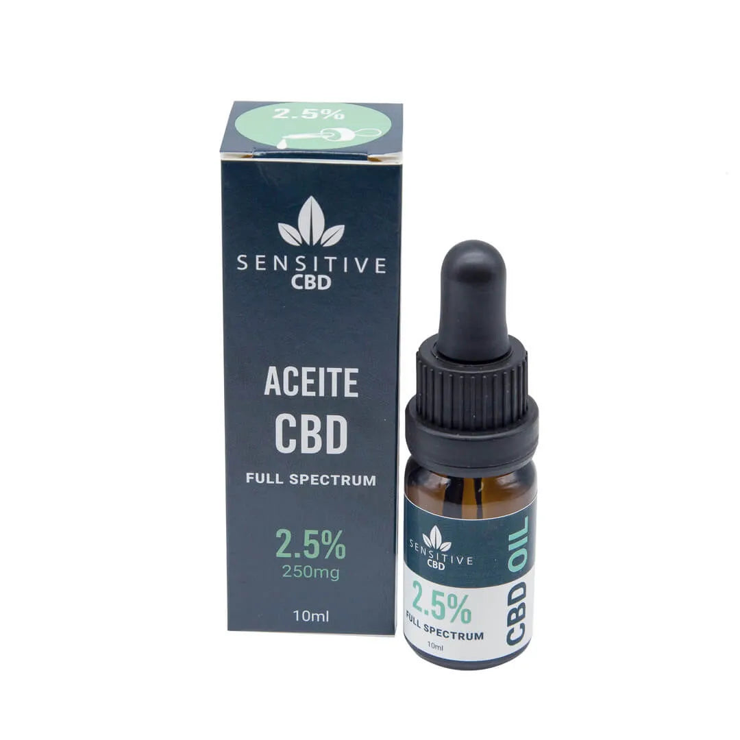 Aceite con 2,5% de CBD