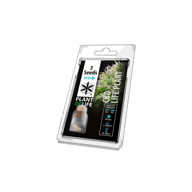 Semillas CBD Life Plant 3 unidades