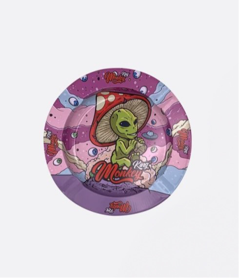 Cenicero de Metal con diseño de Alien