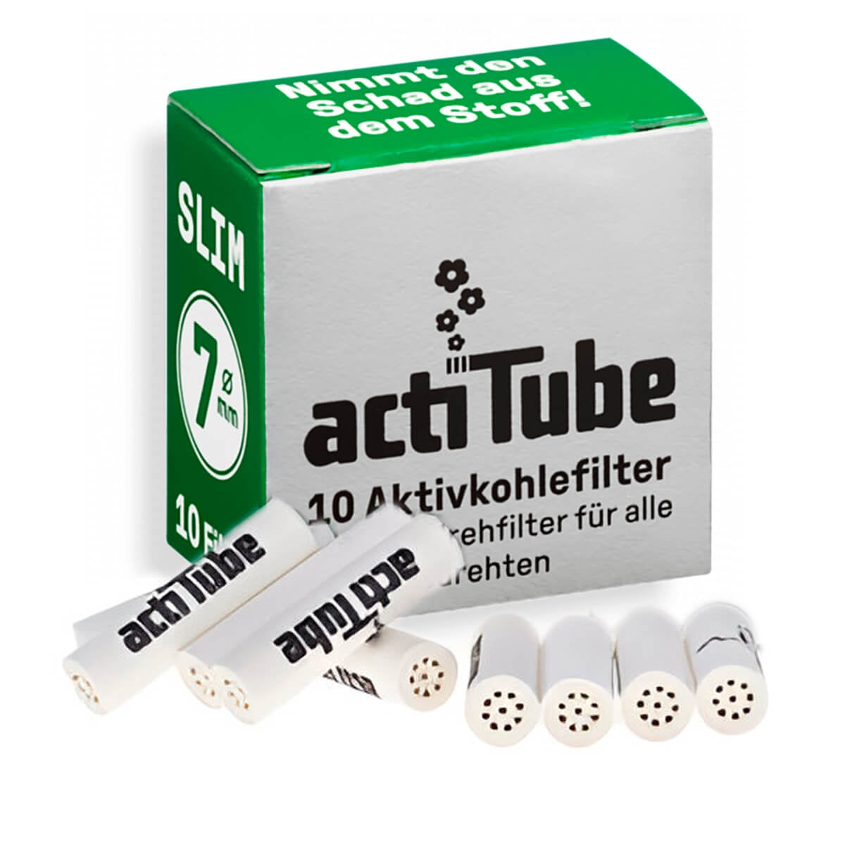 Caja 10 ud. Filtros Actitube