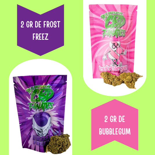 Pack Flores CBD Indoor 2 gramos