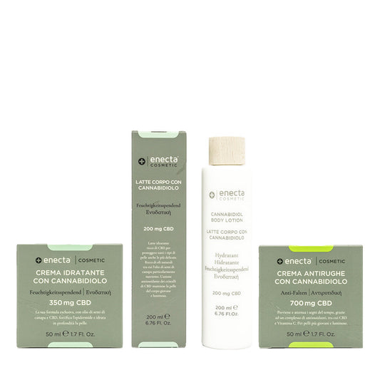 Pack cremas cosmeticas cañamo